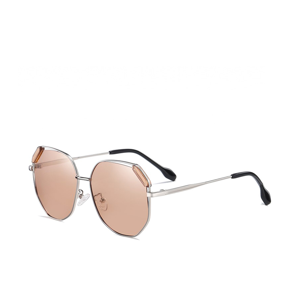 Tokyo Polarized Sunglasses For Women - Silver & Pink - Size 61 To 138