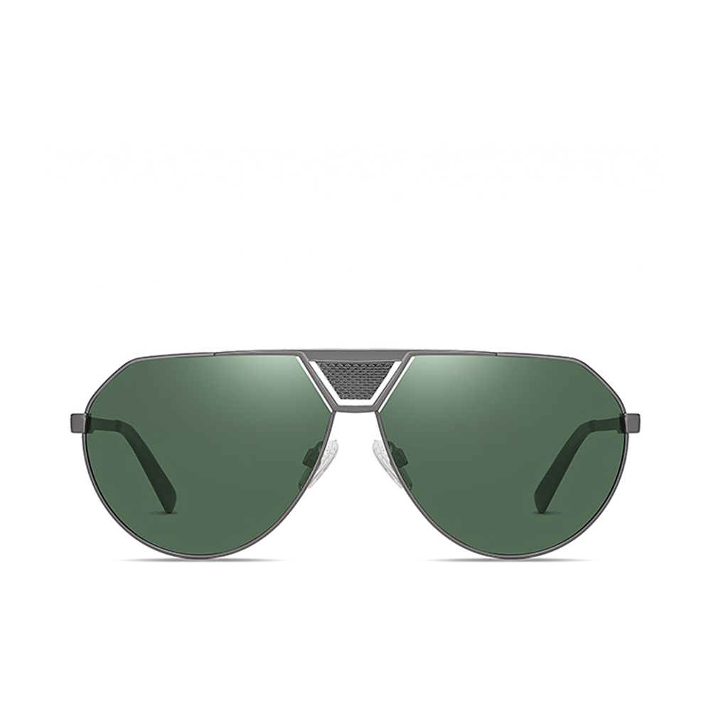 Oz Polarized Sunglasses Unisex - Green & Silver - Size 62 To 145