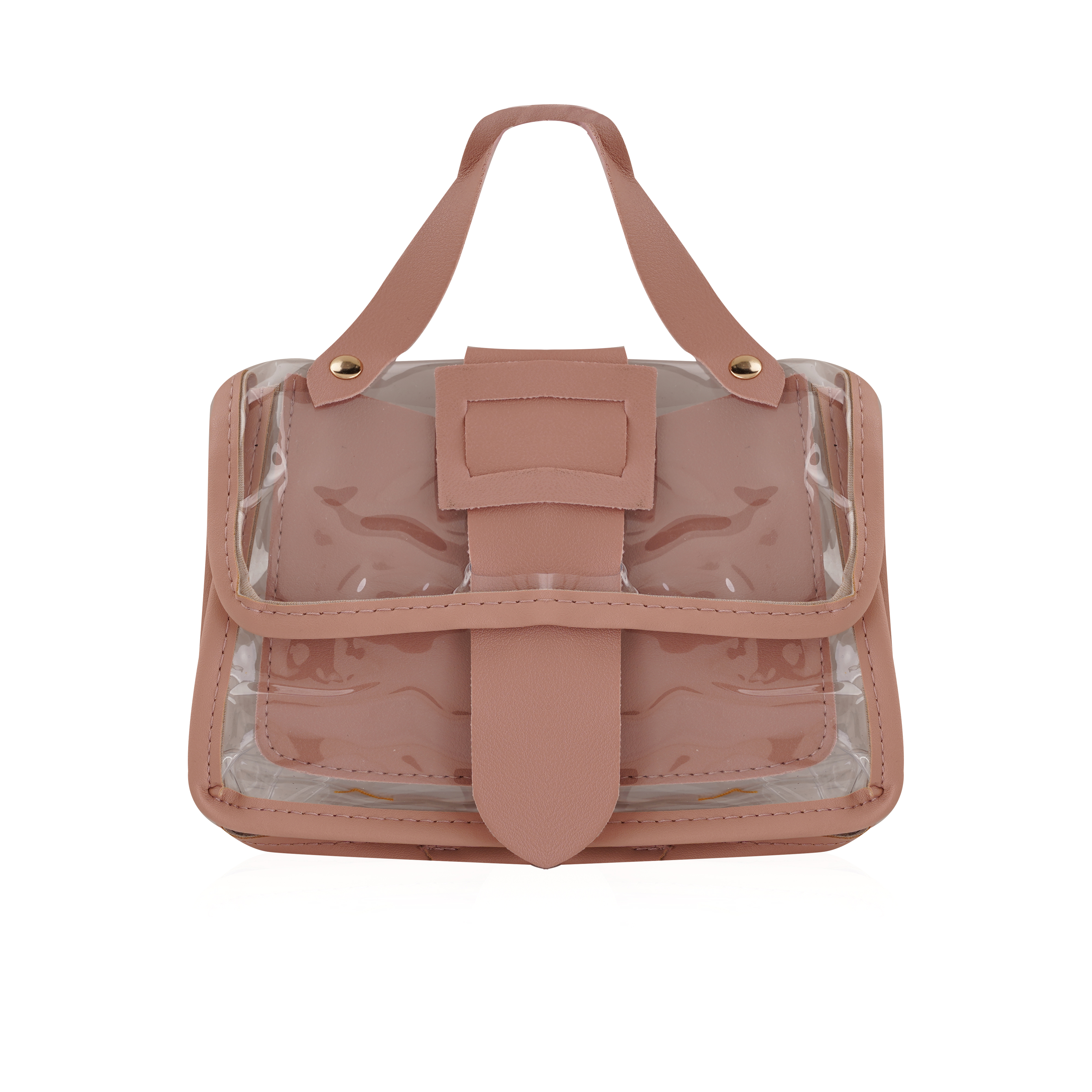 Transparent Jelly HandBag - Pink