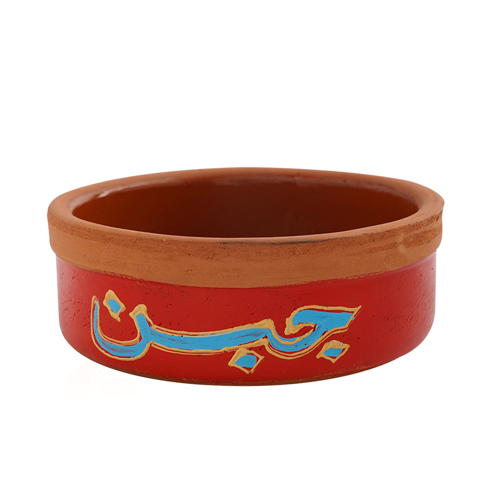 Silver Pottery Bowl - Cheese