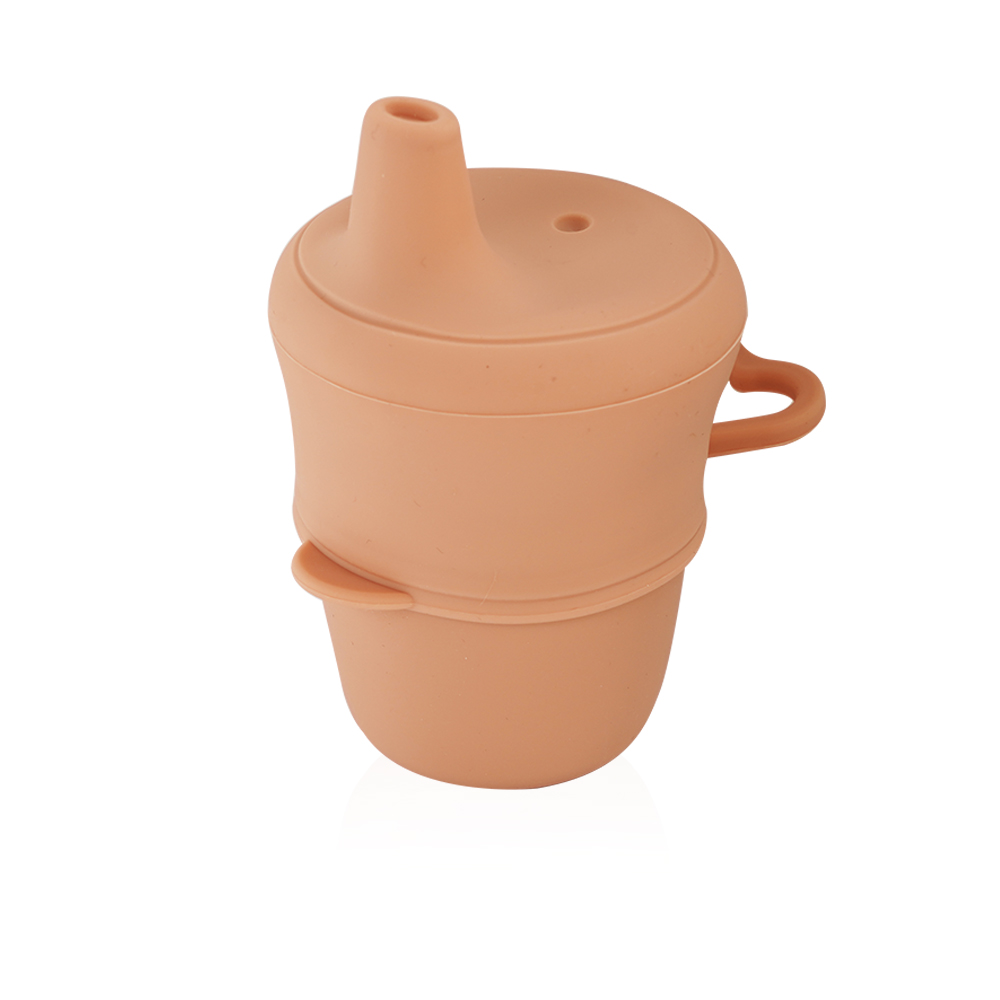 Cup with removable cover - Nude