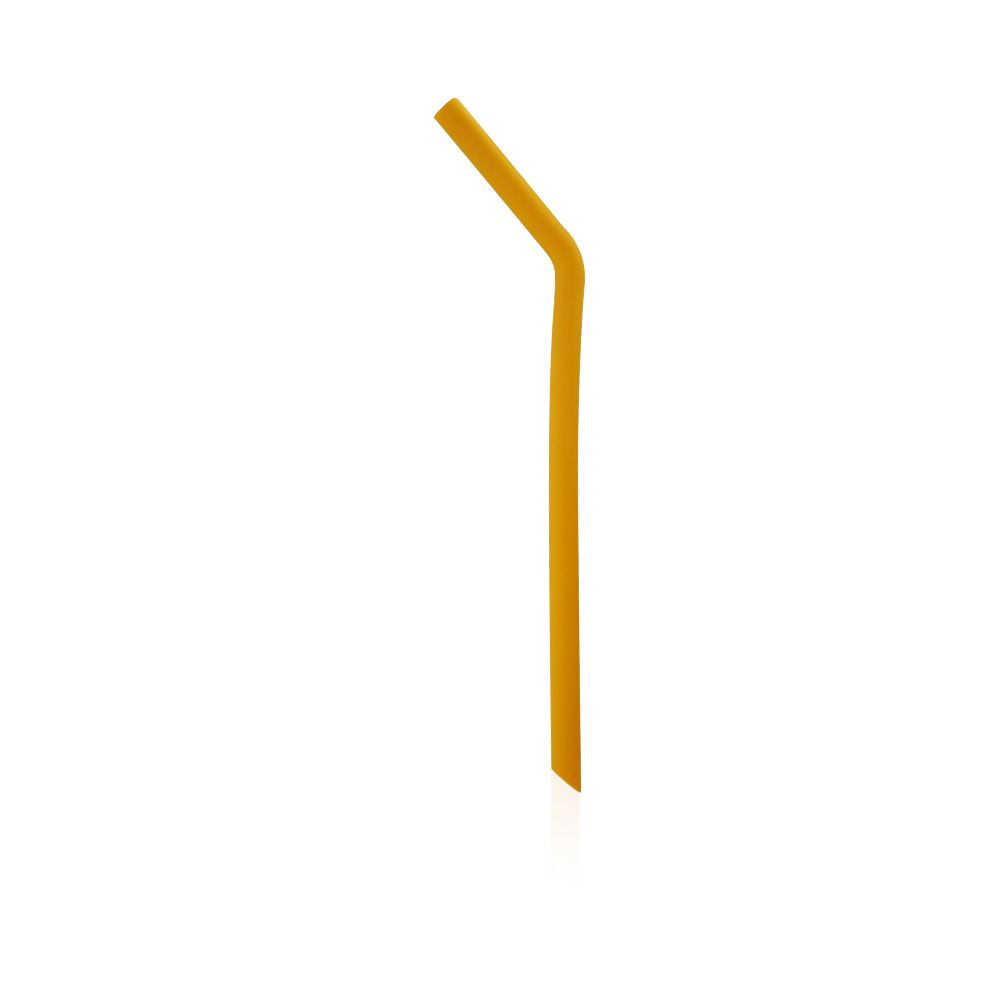 Silicon Straw - Large - Yellow