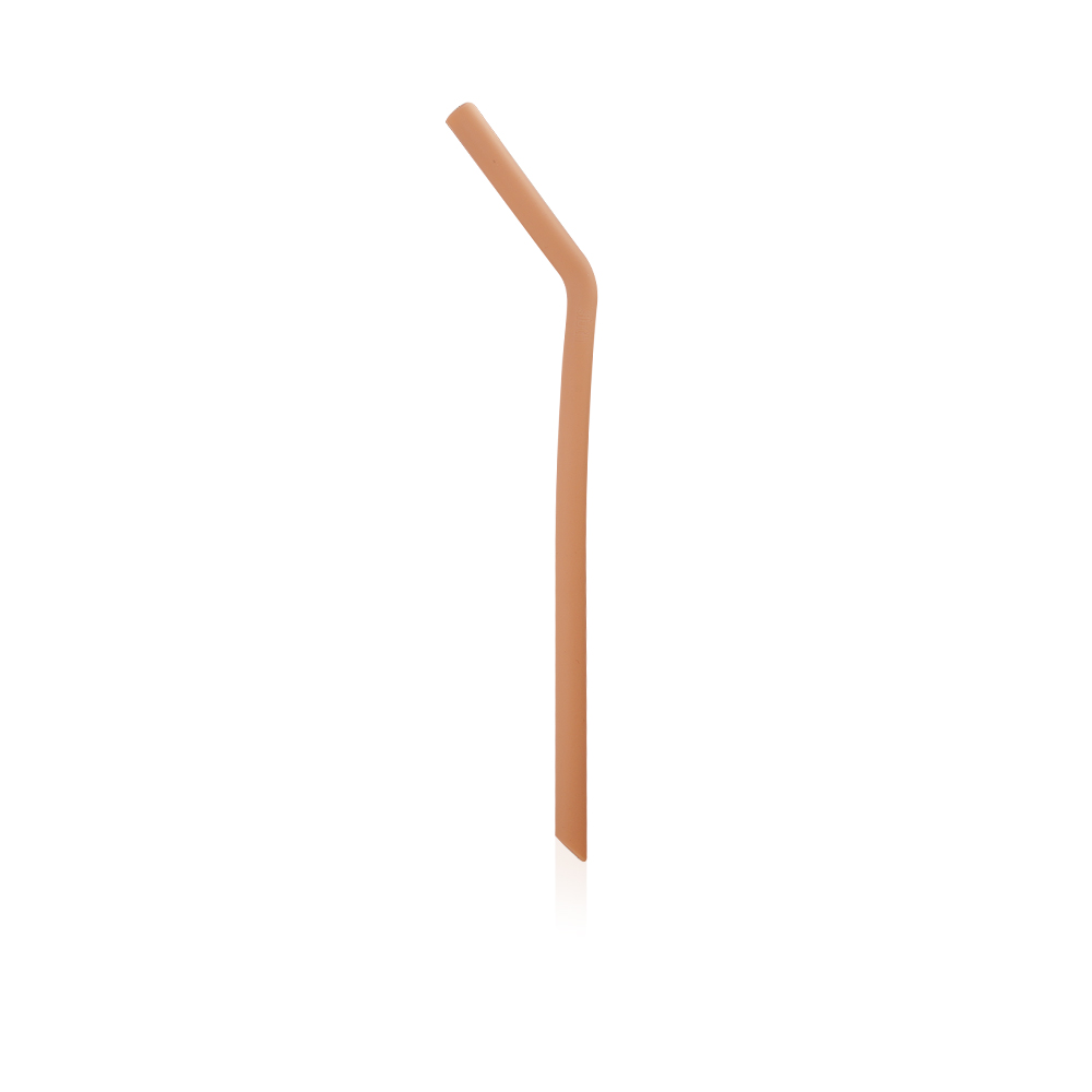 Silicon Straw - Large - Nude