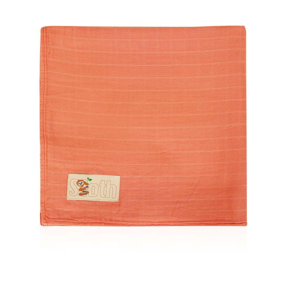 Soft bamboo cotton swaddle - Pink