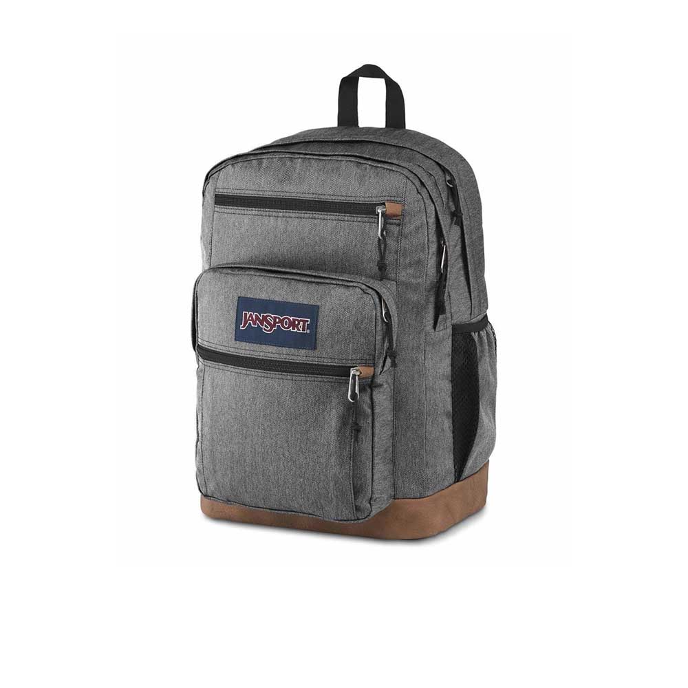 Cool Students Backpack - Black White Herringbone