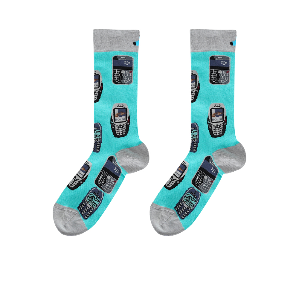 Phones Designed Socks - Size 37 - 45