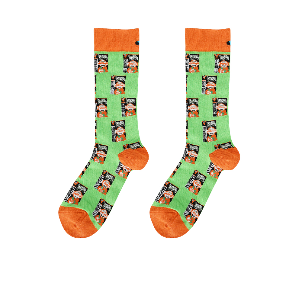 Orange Juice Designed Socks - Size 37 - 45