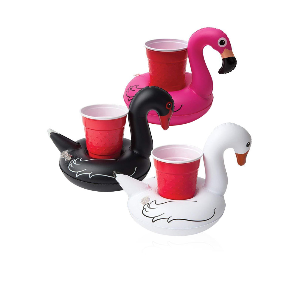 Tropical Birds Beverage Boats - 3 Pack  
