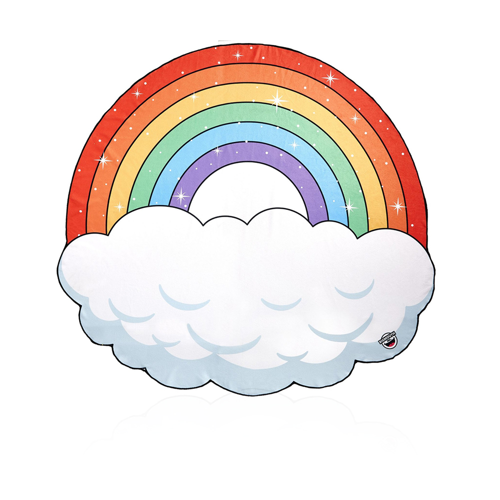 Giant Rainbow Beach Blanket