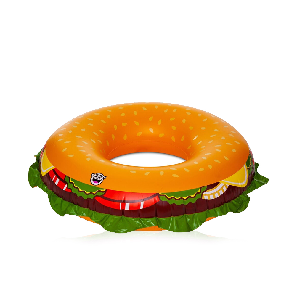 Giant Cheeseburger Pool Float