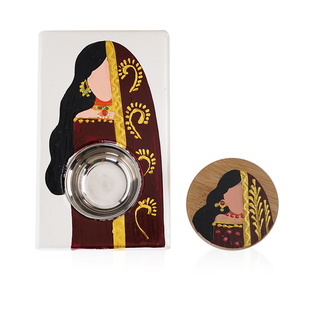 Mubkhar Set - Maroon