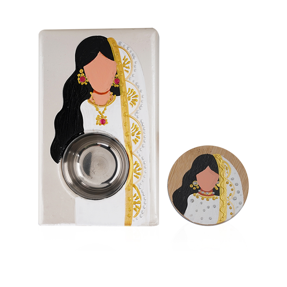 Mubkhar Set - White