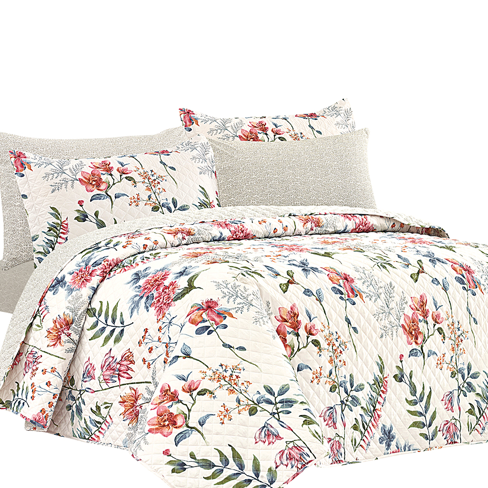 Comforter Set Noor King  - 6 Pcs - 260x230 - N 03