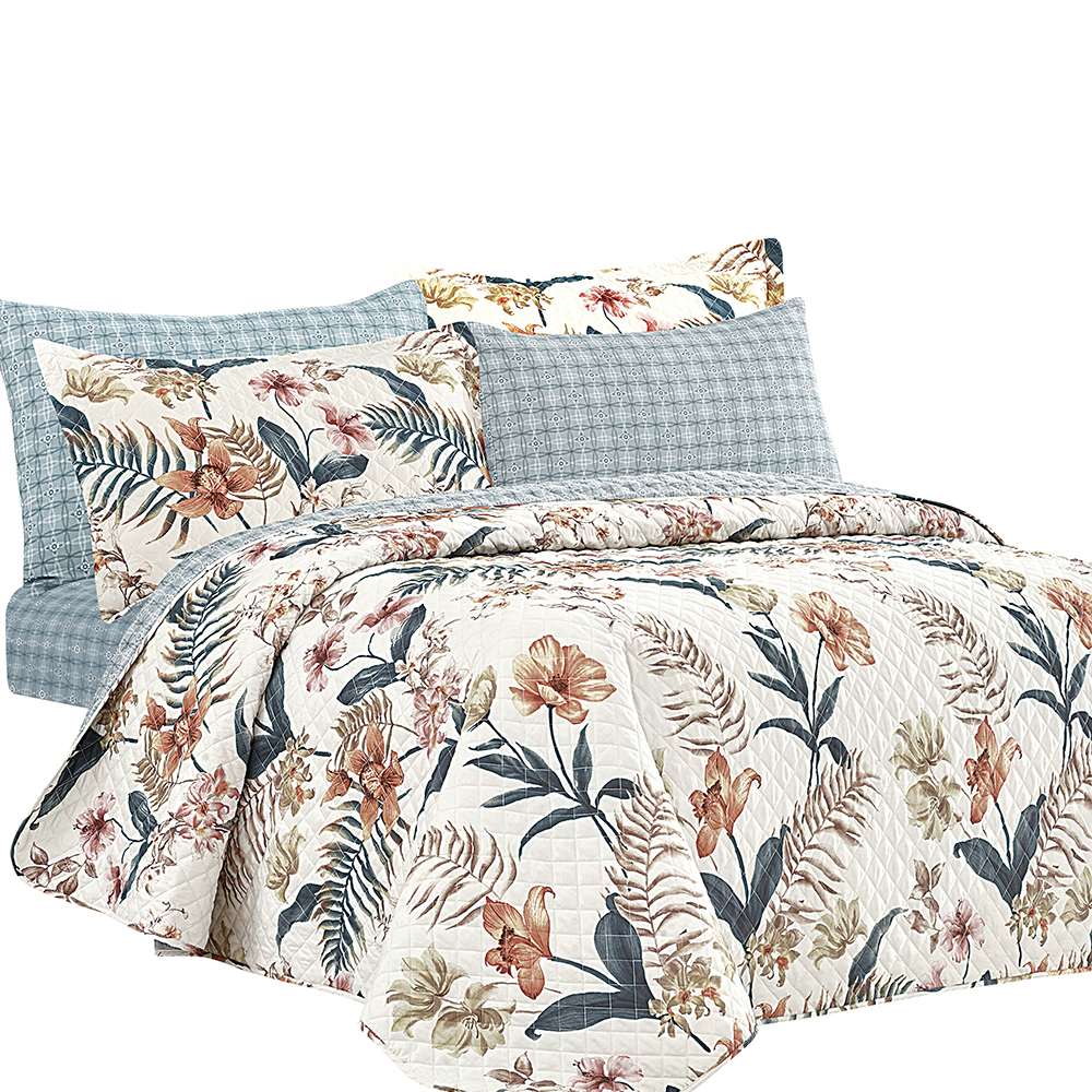 Comforter Set Noor Single  - 4 Pcs - 170x230 - N 07
