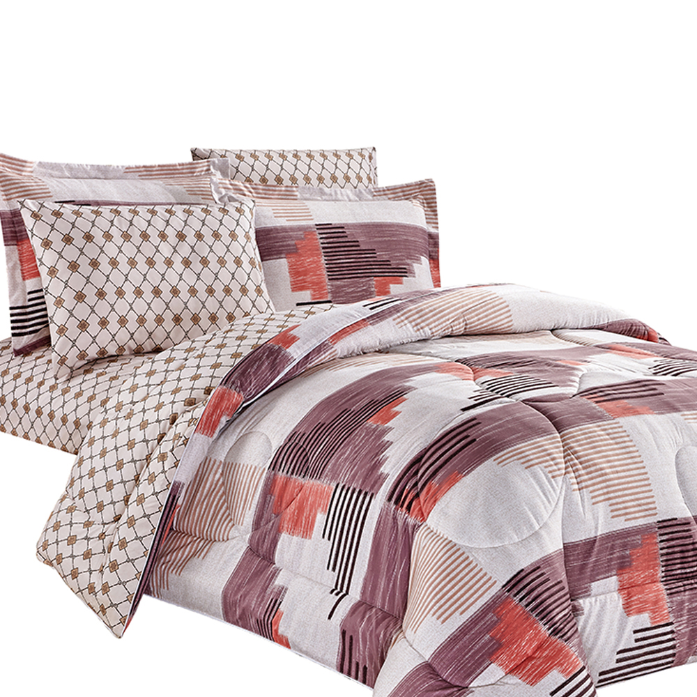 Comforter Set Flower Queen - 4 Pcs - 170x230 - N 2151