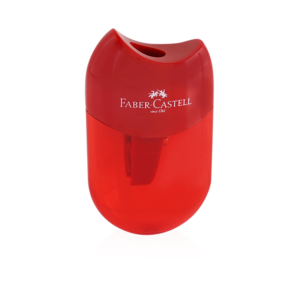 Sharpener Box 1 Hole - Red