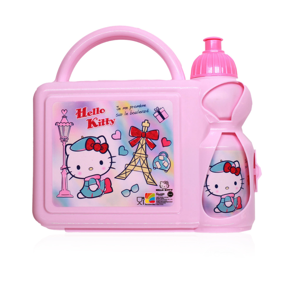 Set of Lunch Box and Water Bottle - HK672