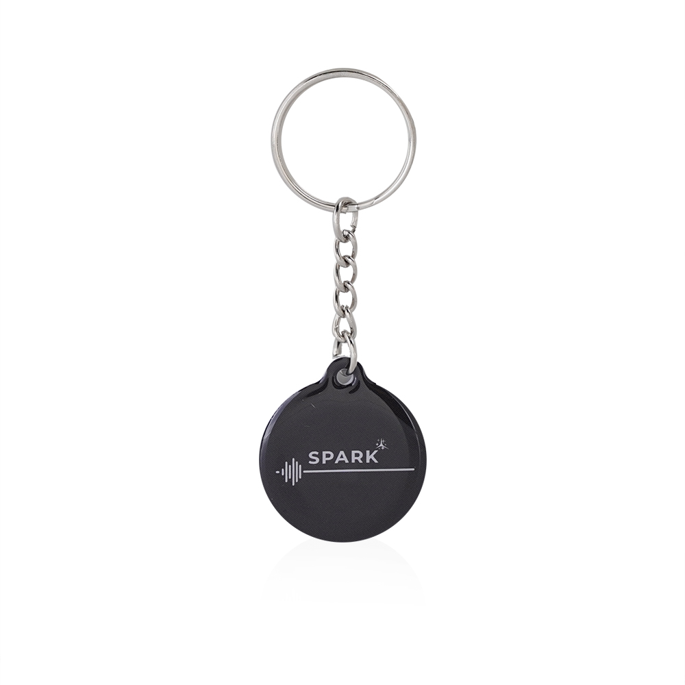 Smart Card Keychain - Black