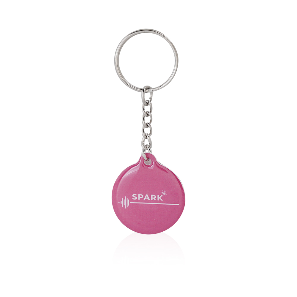 Smart Card Keychain - Pink