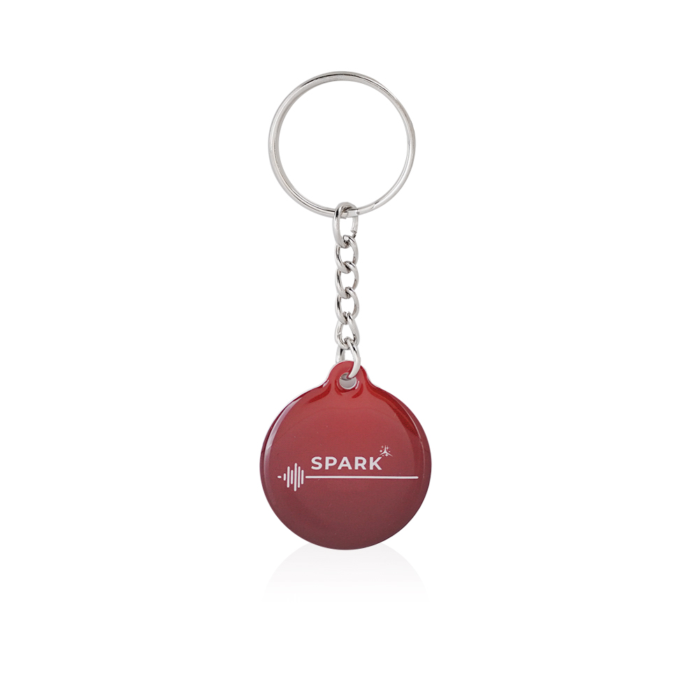 Smart Card Keychain - Red 