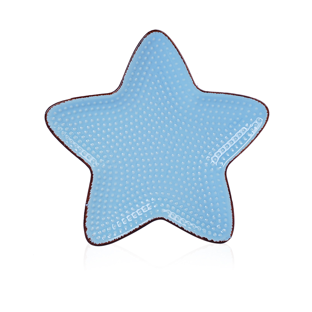 Tableware Big Sea Star - Blue