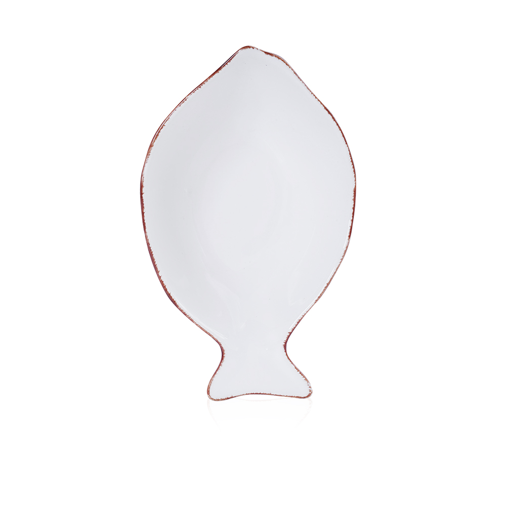 Tableware Deep Fish Small - White