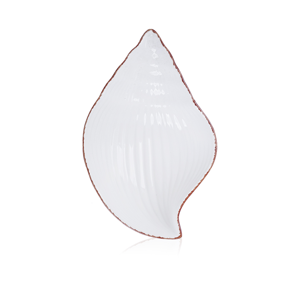 Tableware Conch Shell - White