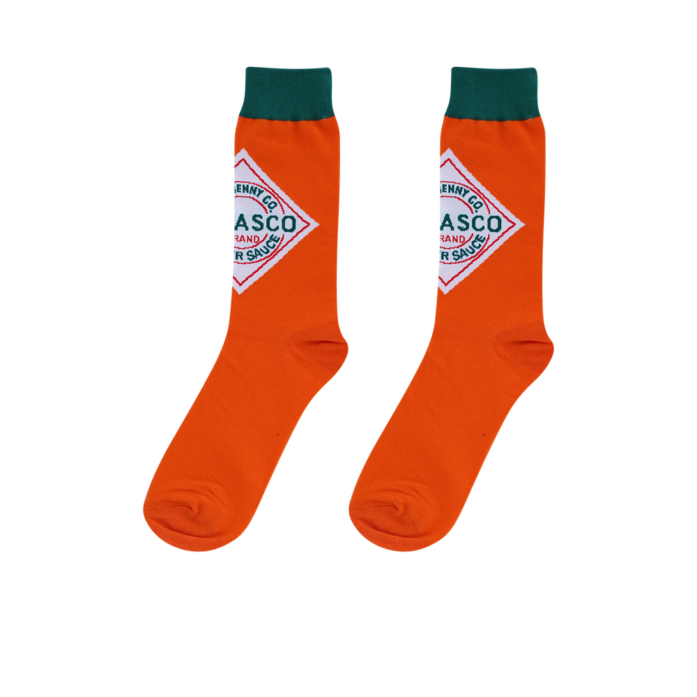 Tabasco Cotton Socks - Orange