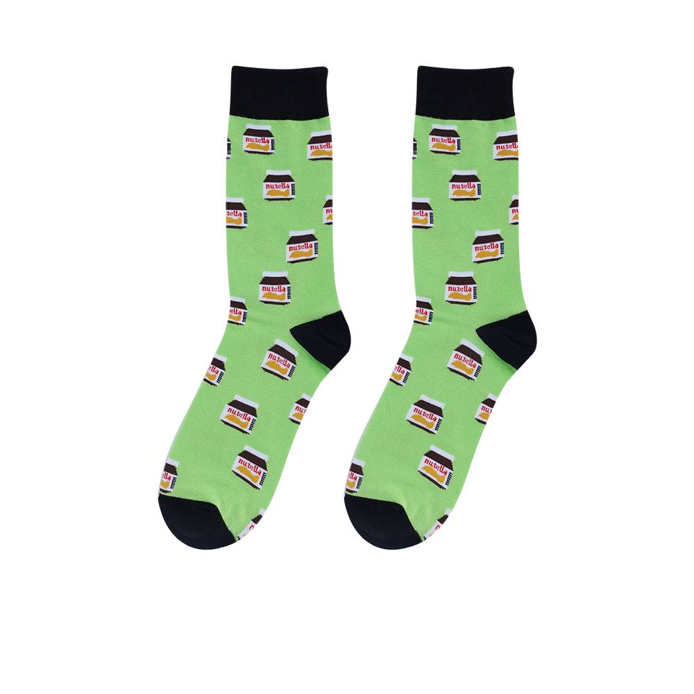 Nutella Cotton Socks - Light Green