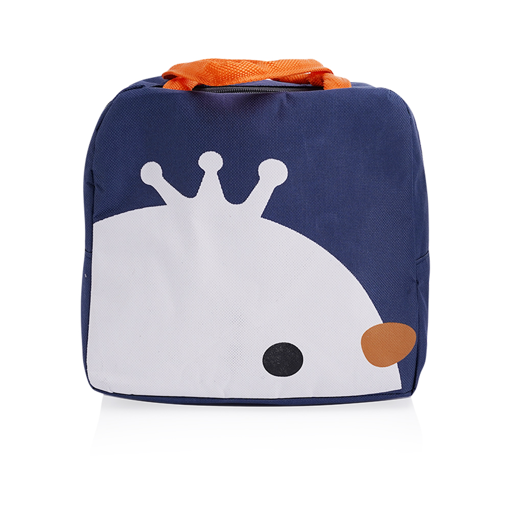 Lunch Bag - Blue With Crown