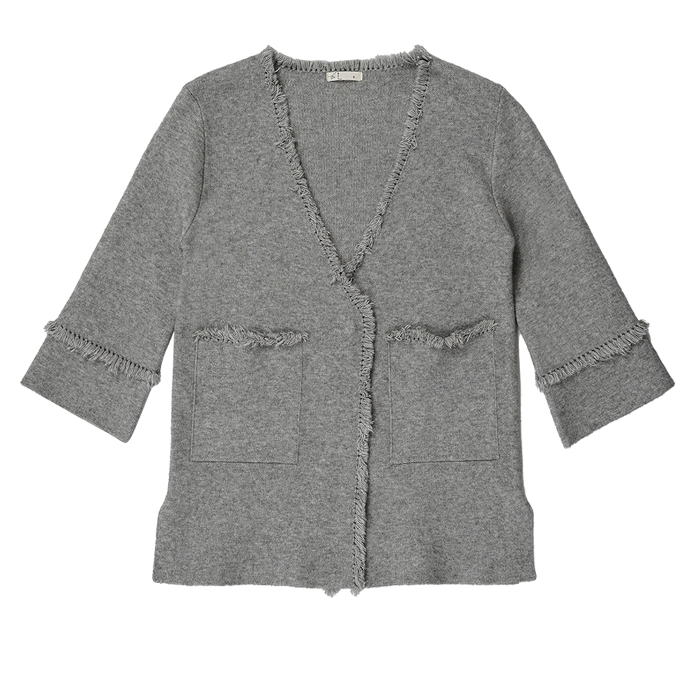 Long Jacket - Grey - 12 to 18 Months