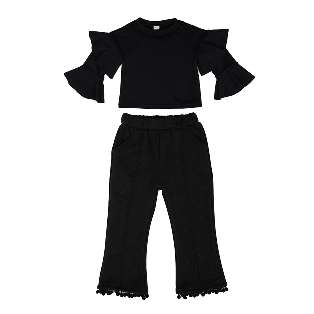 Black Blouse And Pants - 5 to 6 Years