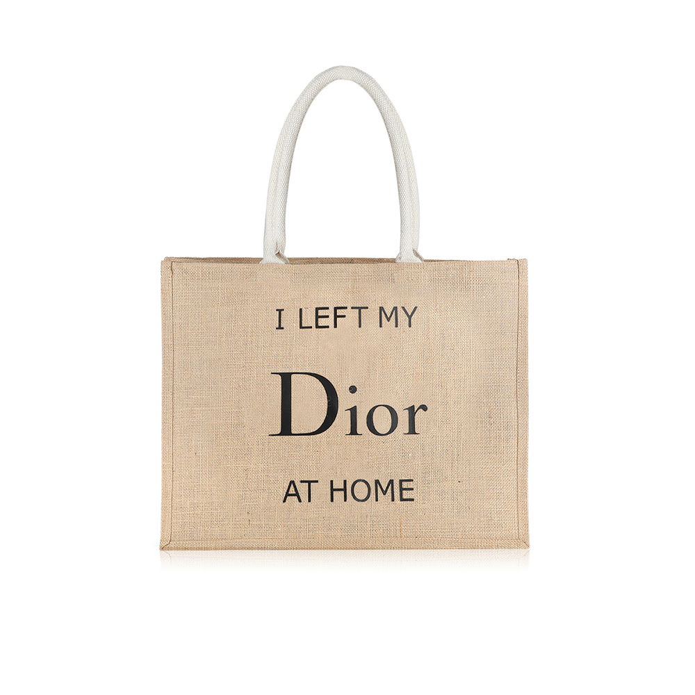 I left my Dior At Home Hand Bag - Straw
