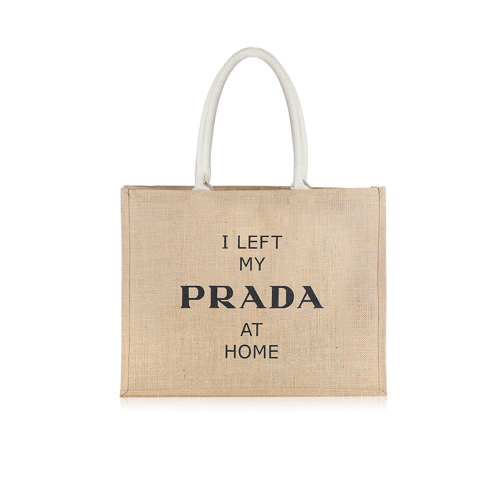 I left my Prada At Home Hand Bag - Straw