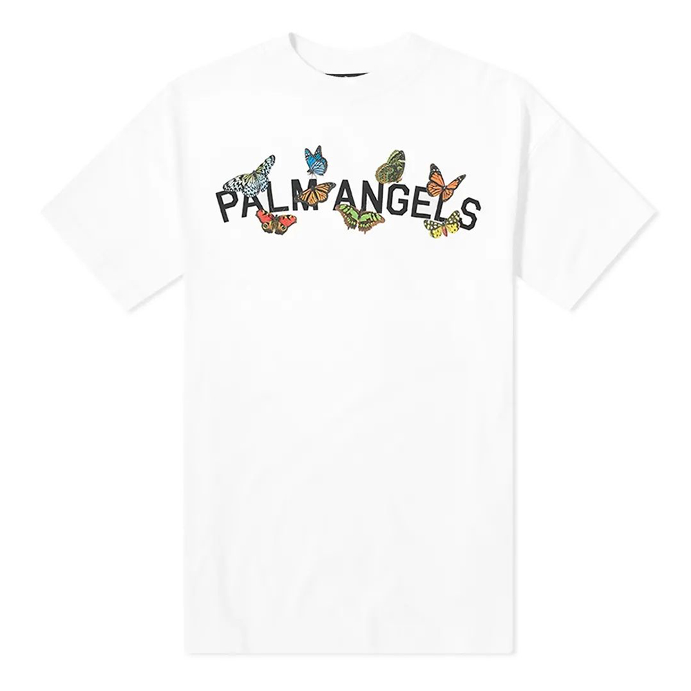 Butterfly College T-Shirt - White
