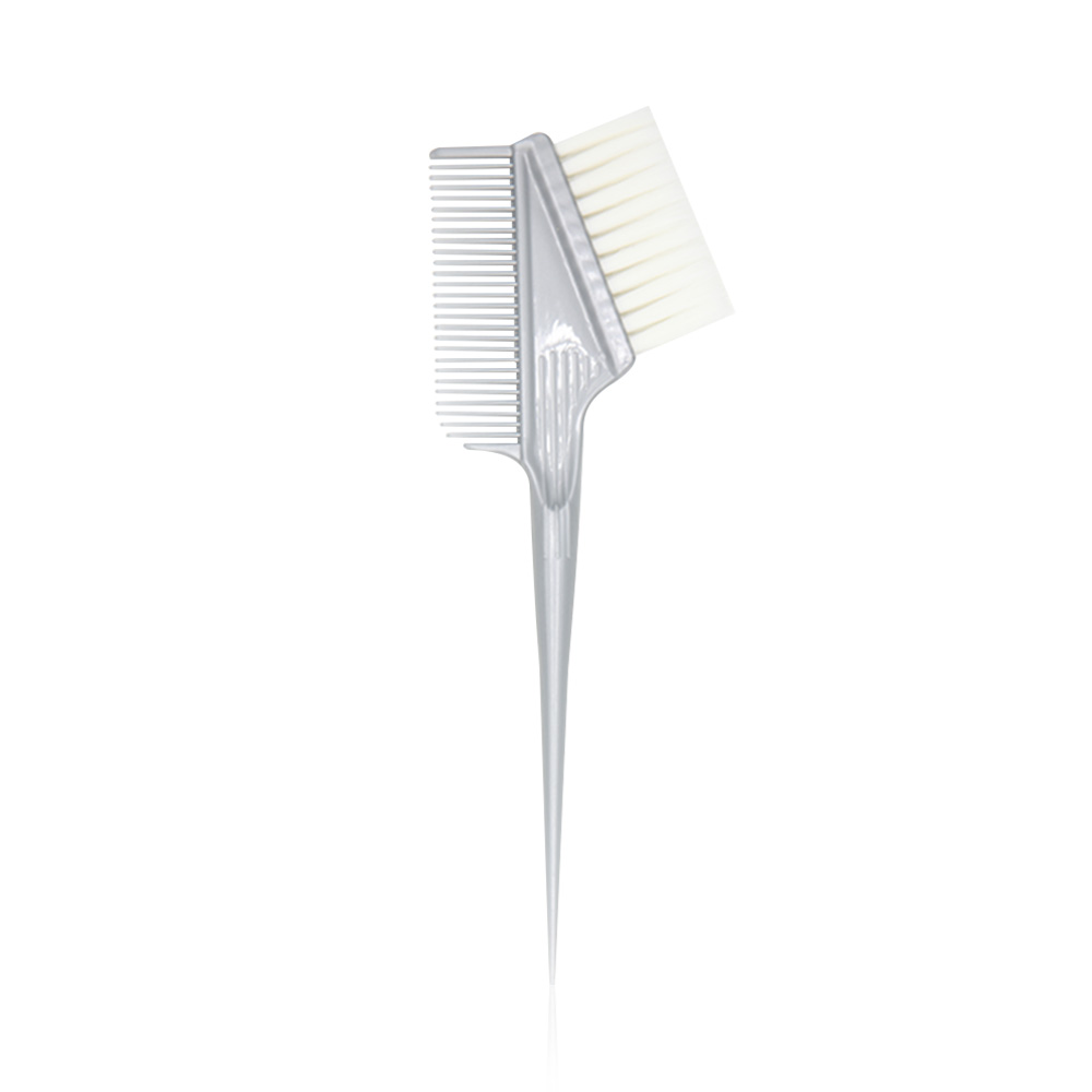 Artist Hair Dye Brush With Comb - Grey