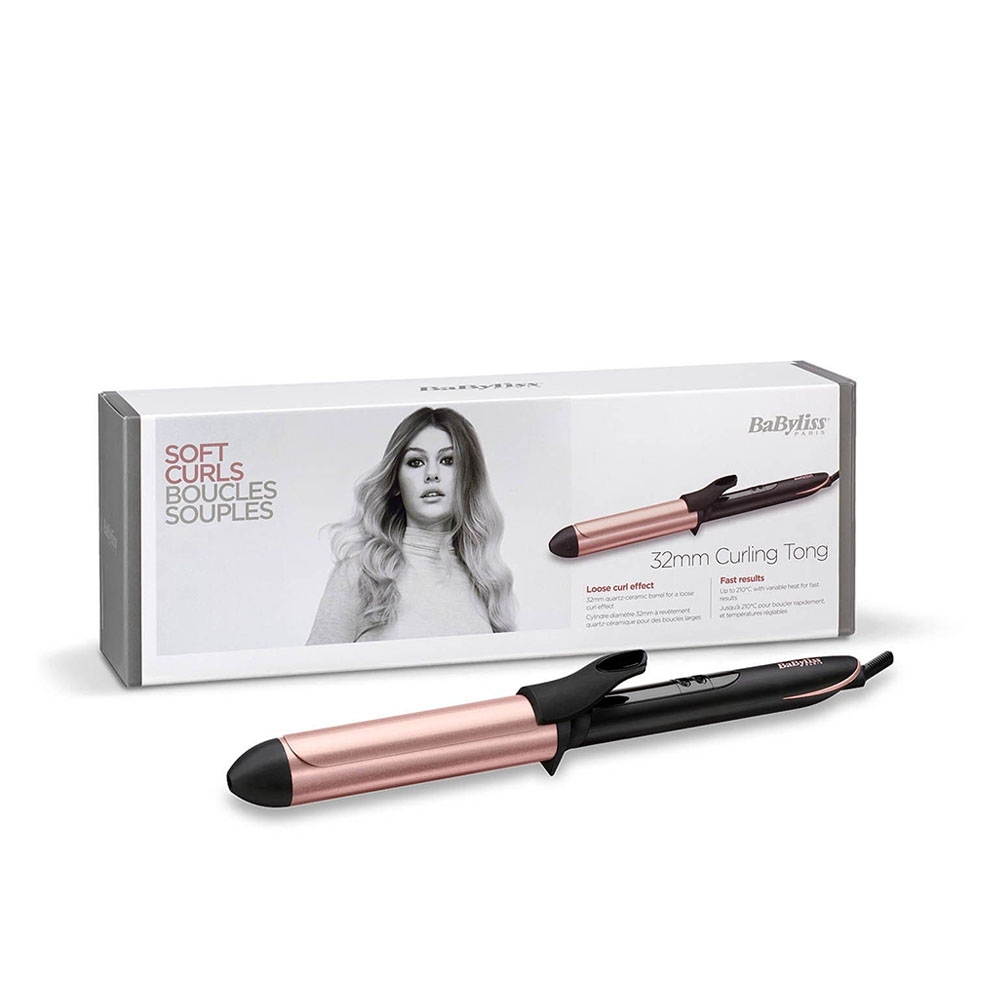 Hair Curling Tong Iron - 32 mm