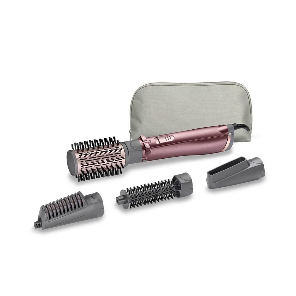 Air Styler Hair Brush 1000W With Pouch - Purple