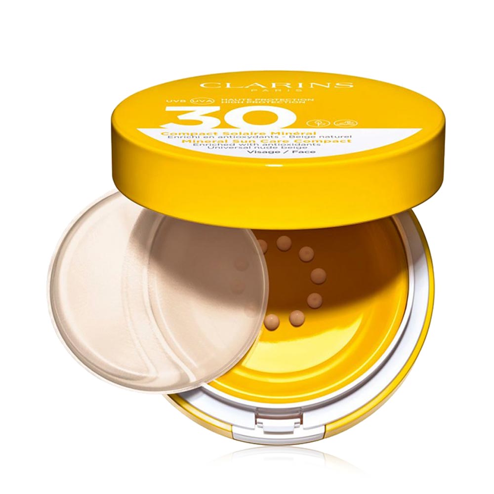 Mineral Suncare Face Compact Powder With Spf 30 - 15 Ml