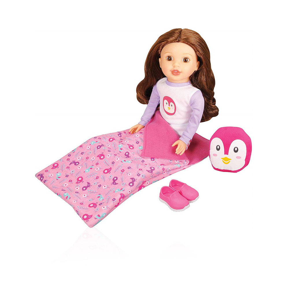 15 Inch - 38cm Soft-bodied Doll Sleepover Set - Serena - Ages 3+