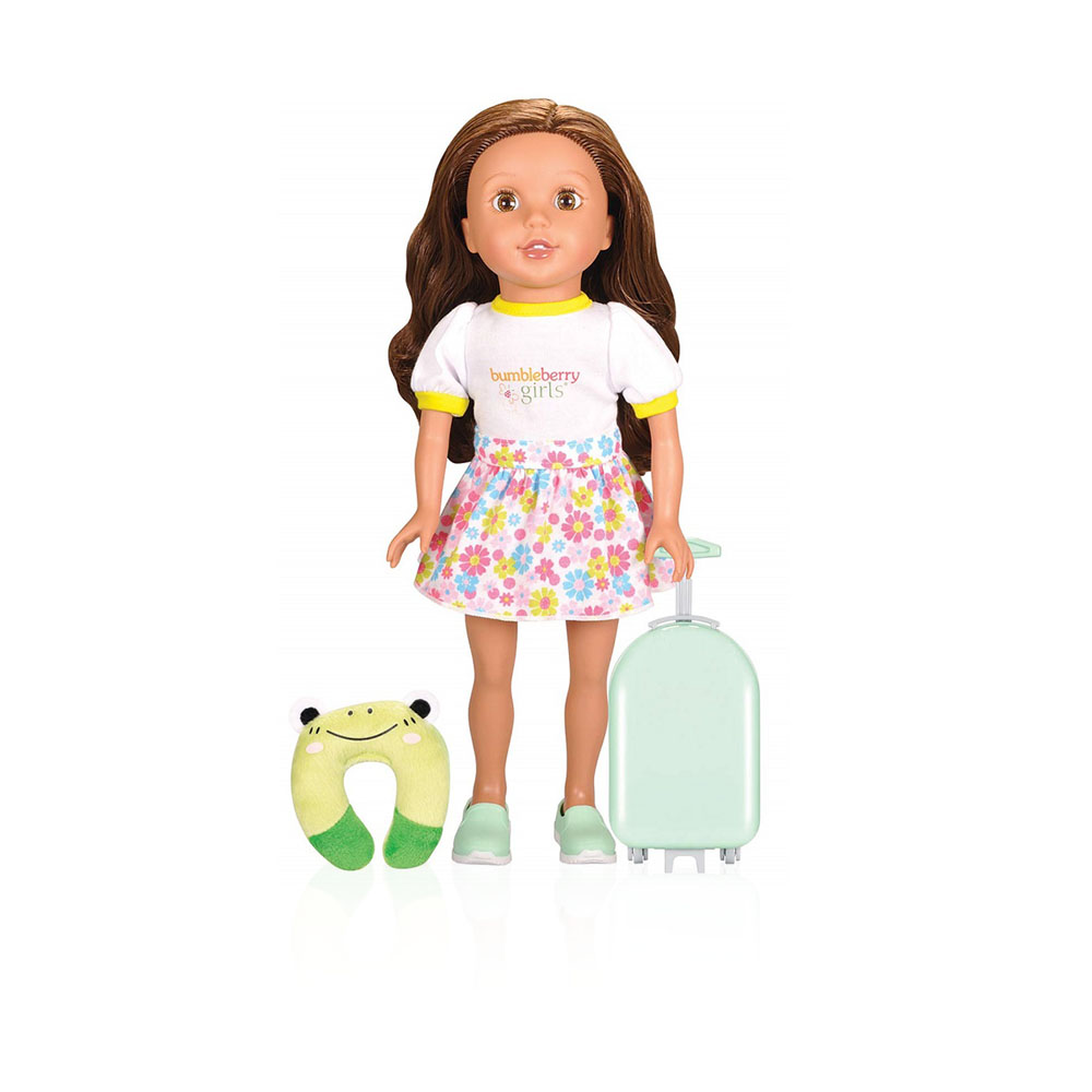 15 Inch - 38cm Soft-bodied Doll Travel Set - Tatum - Ages 3+