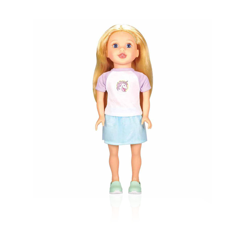 18 Inch - 45cm  Soft Bodied Poseable Girl Doll -  Lilybeth - Ages 3+