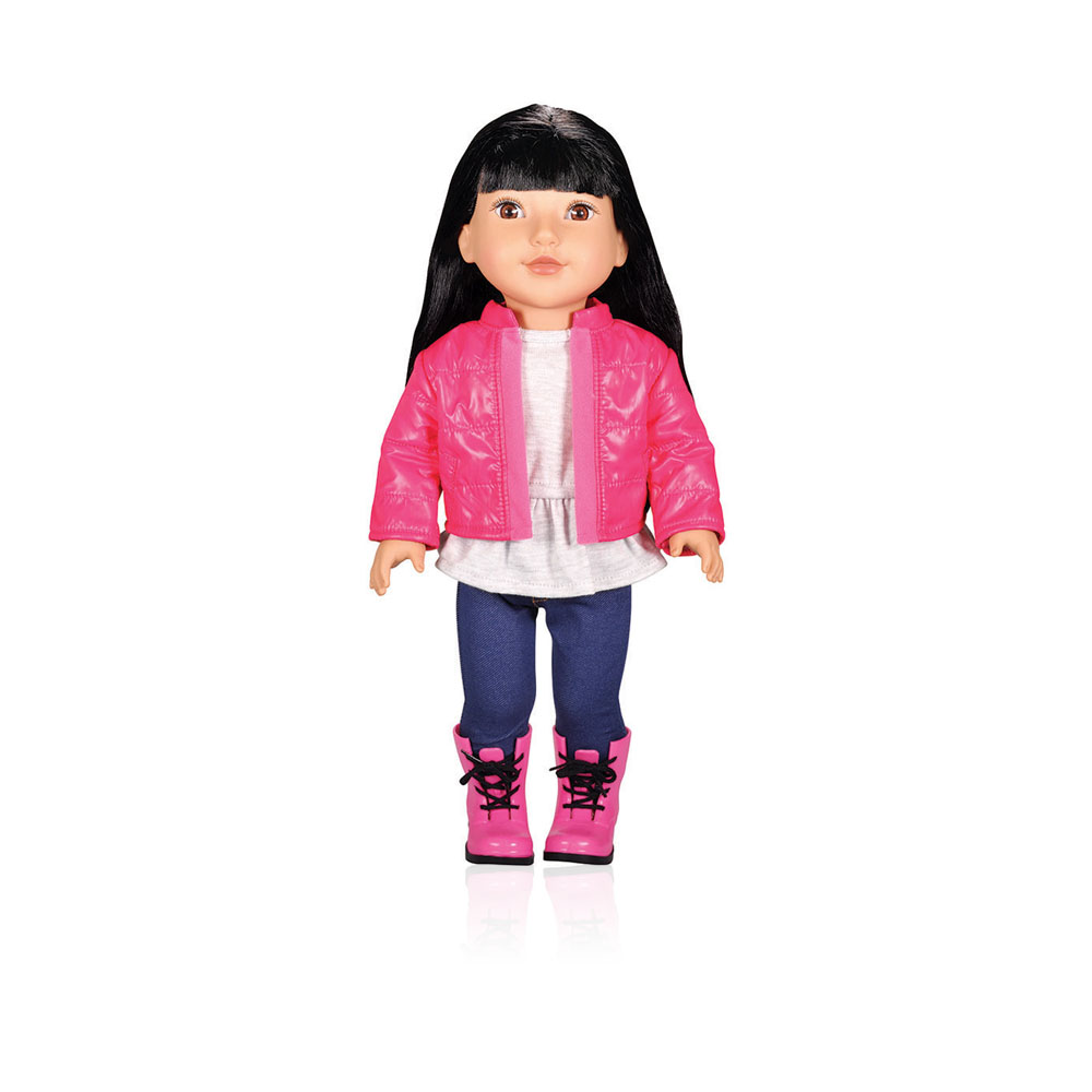 18 Inch - 45cm  Soft Bodied Poseable Girl Doll -  Jaimee - Ages 3+
