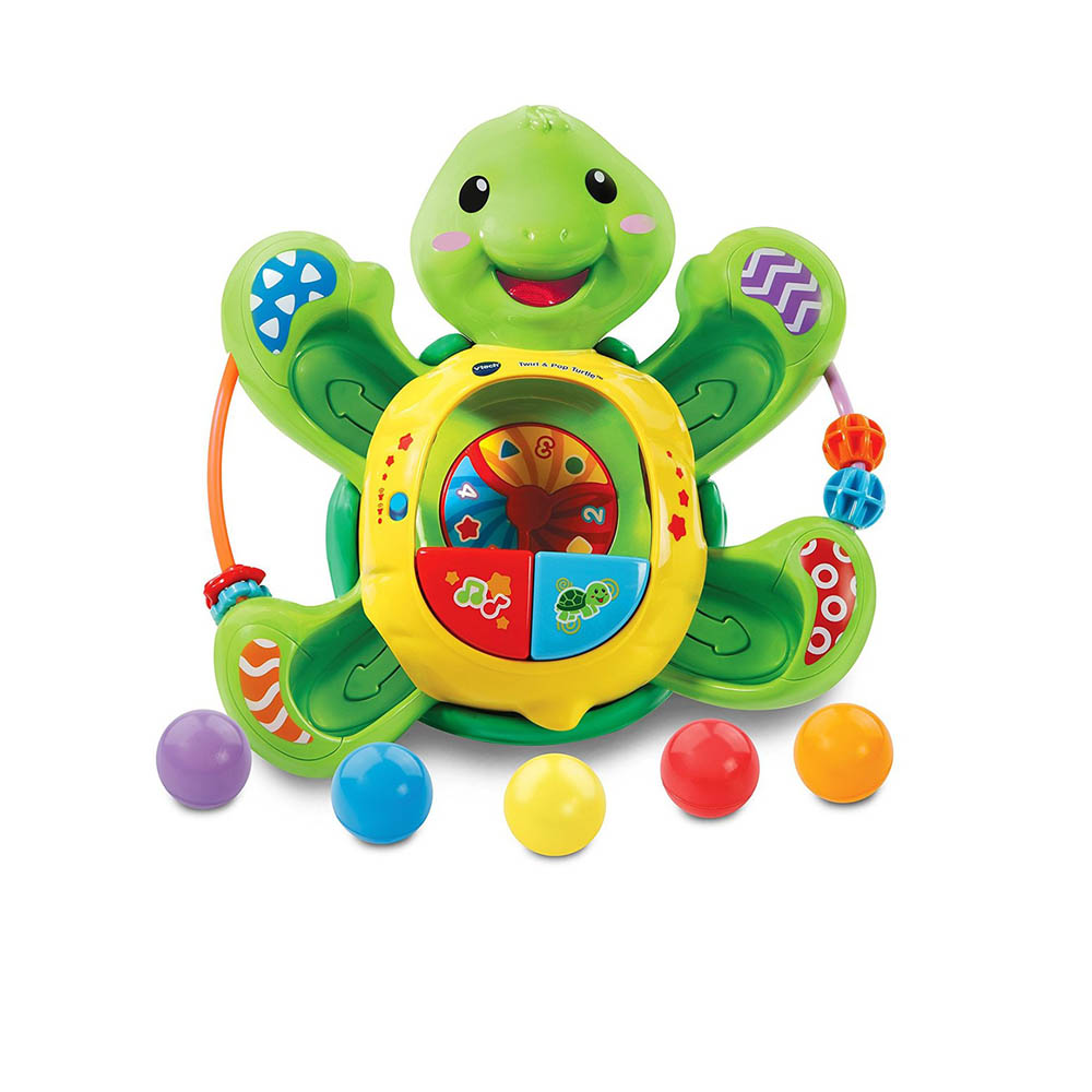 Pop A Ball Rock & Tap Turtle - Age 9 Months +