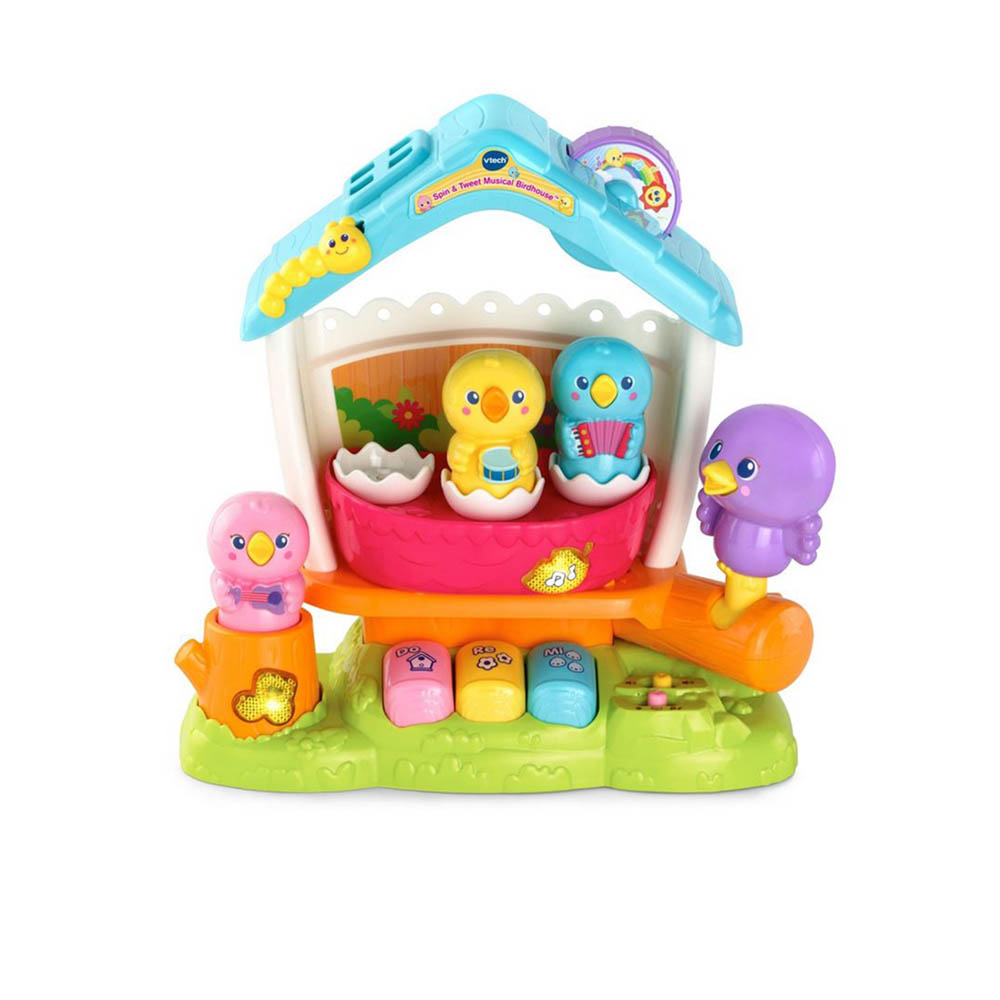 Musical Bird Play House - Age 12 To 36 Months