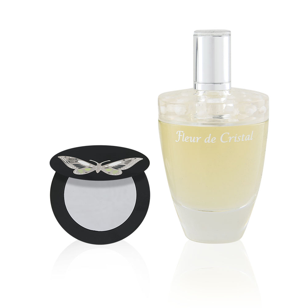 Lalique Fleur De Cristal Gift Set