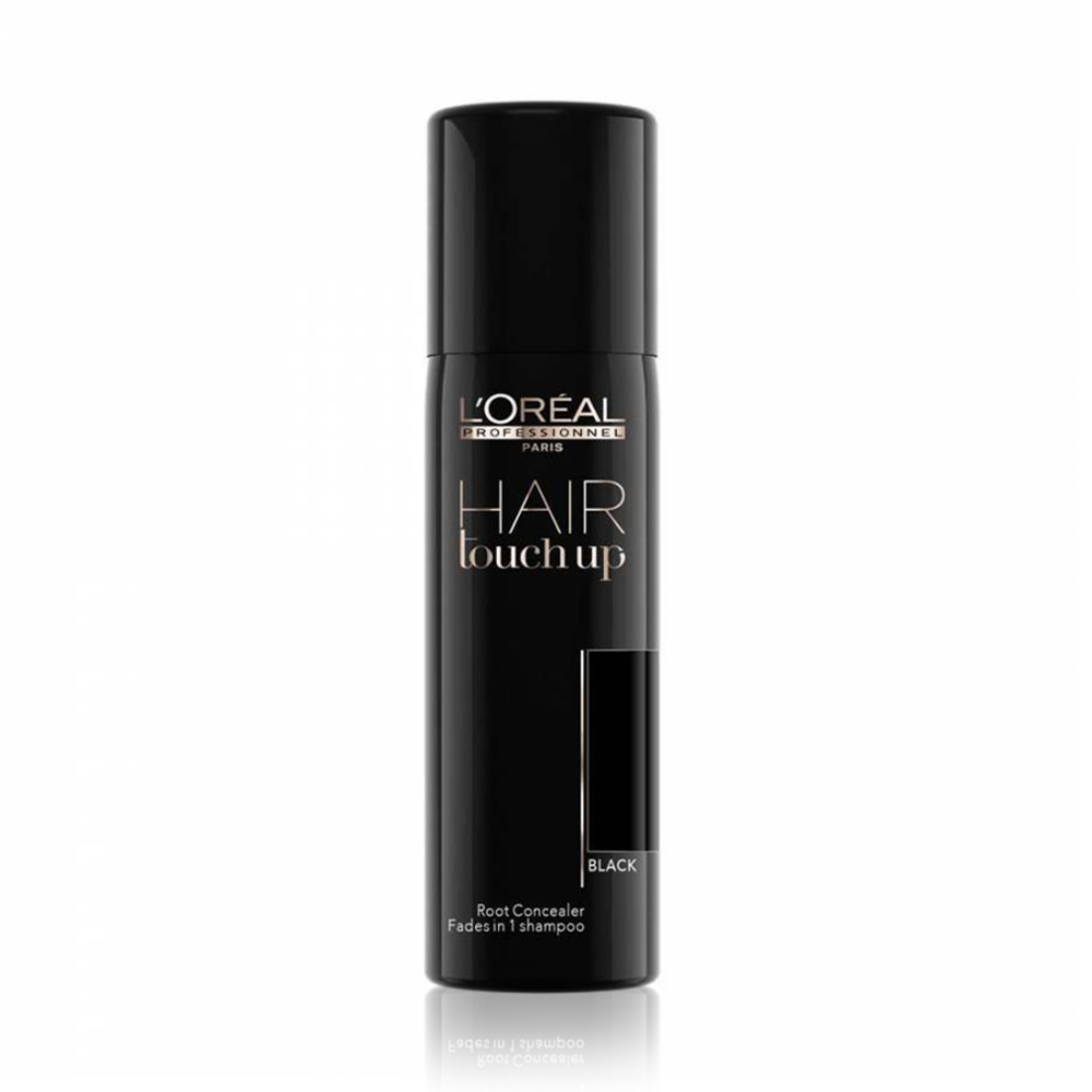 Hair Touch Up Spray - Black - 75 Ml  