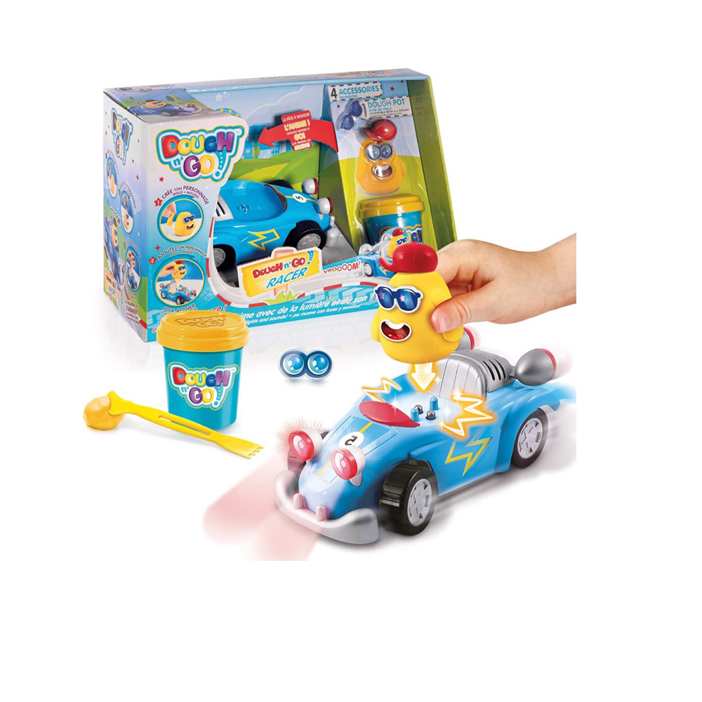 Dough N Go - Racer - Blue - Age 3+