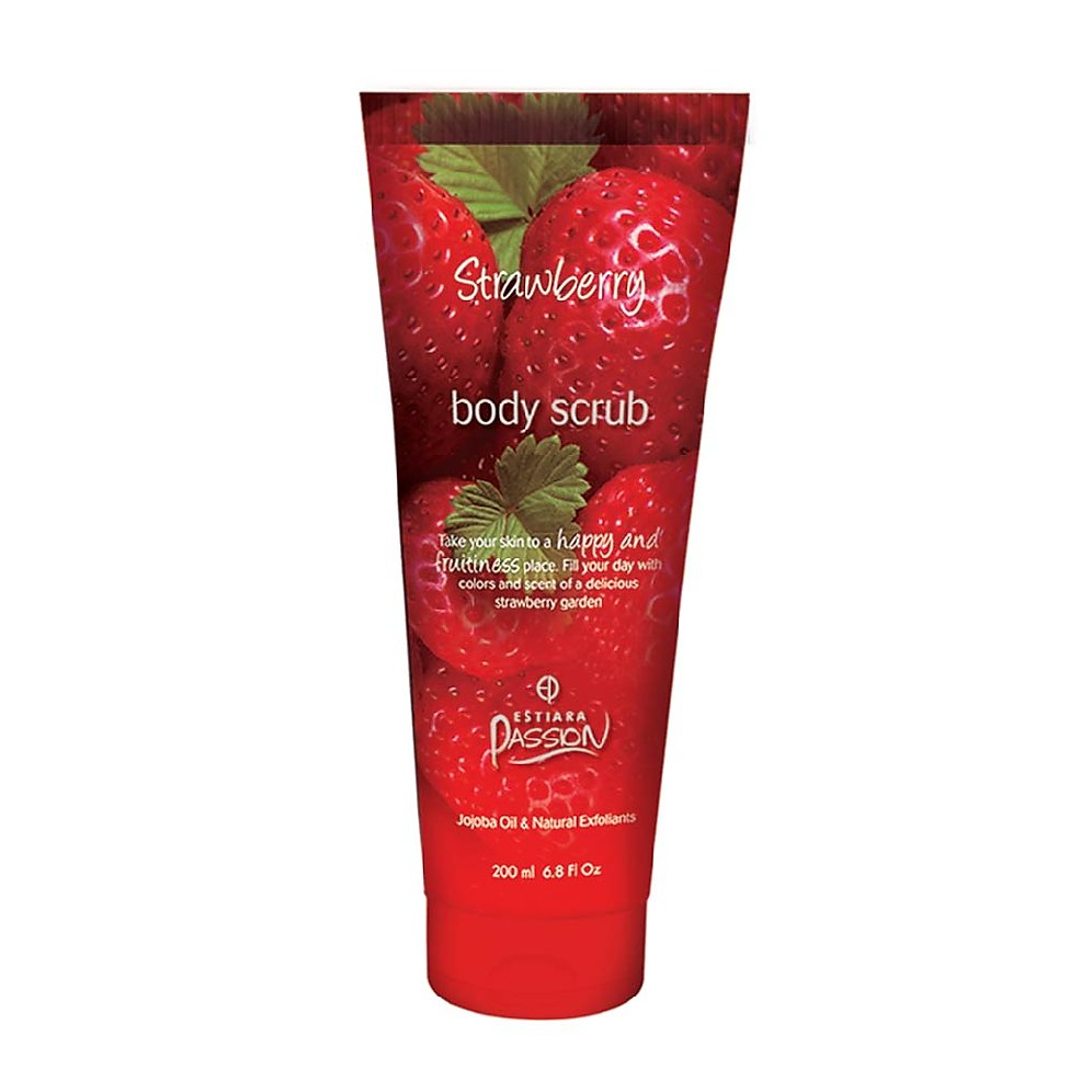 Strawberry Body Scrub For Women - 200 Ml 