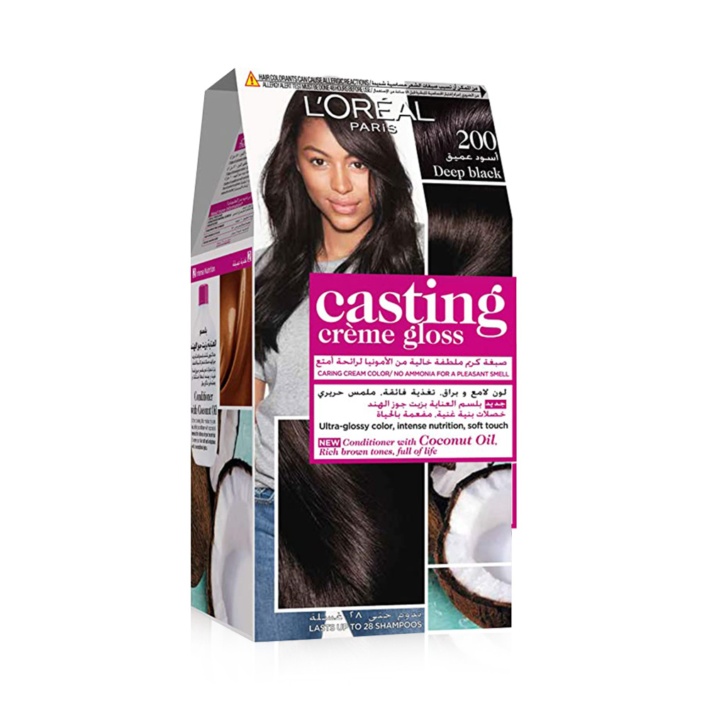 Casting Cream Gloss Hair Color - N 200 - Ebony Black